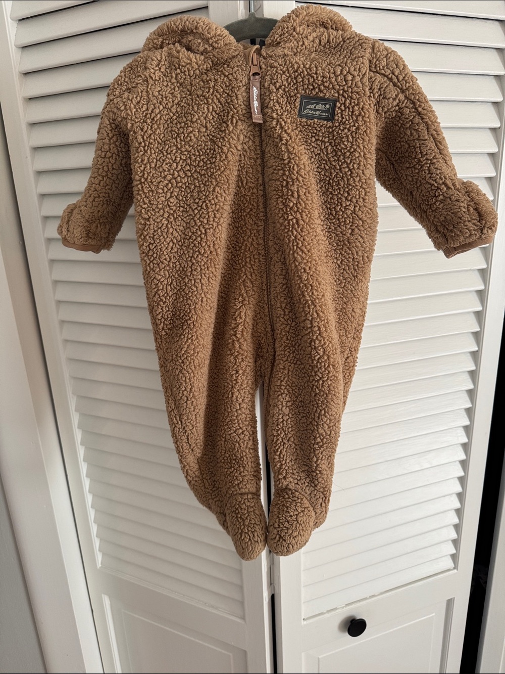 Eddie Bauer Infant Sherpa Style Bunting 3-6m